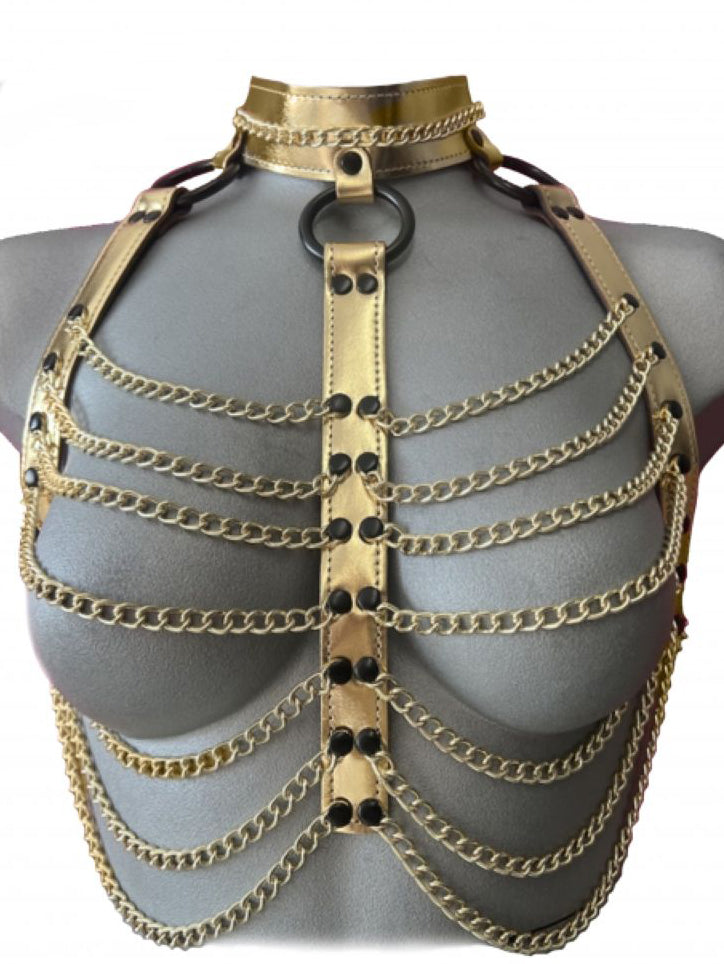 Leather Ribcage Harness