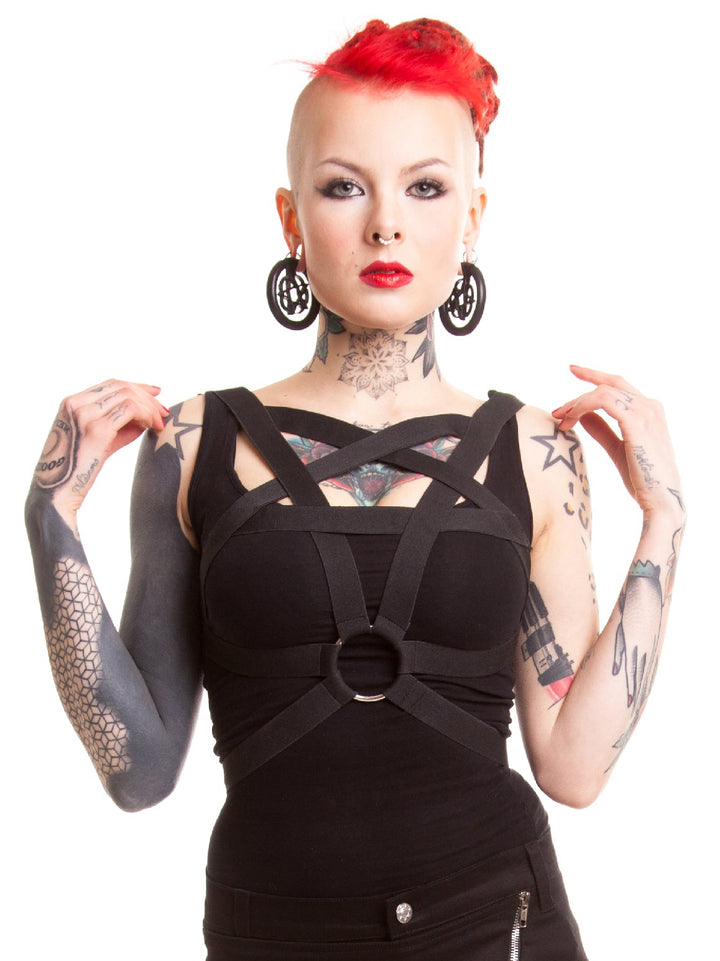 Elastic Pentagram Harness