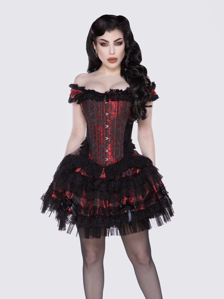 Brocade Mini Skirt