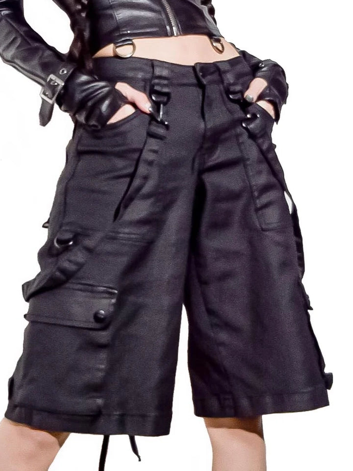 Future Division Waxed Cargo Shorts