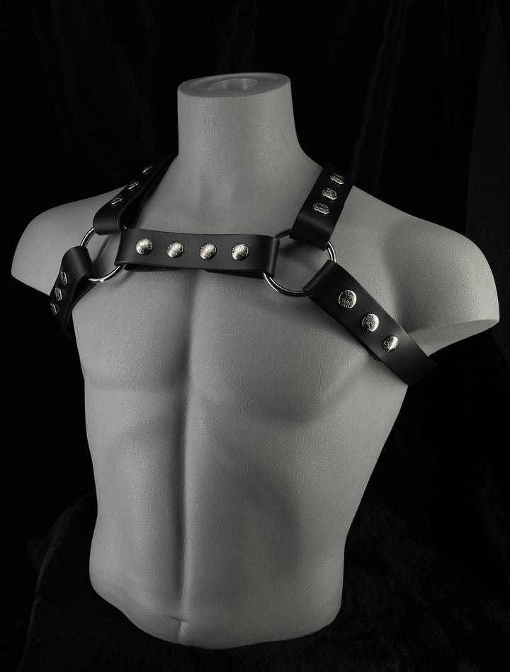 Snap X-Back Leather Harness