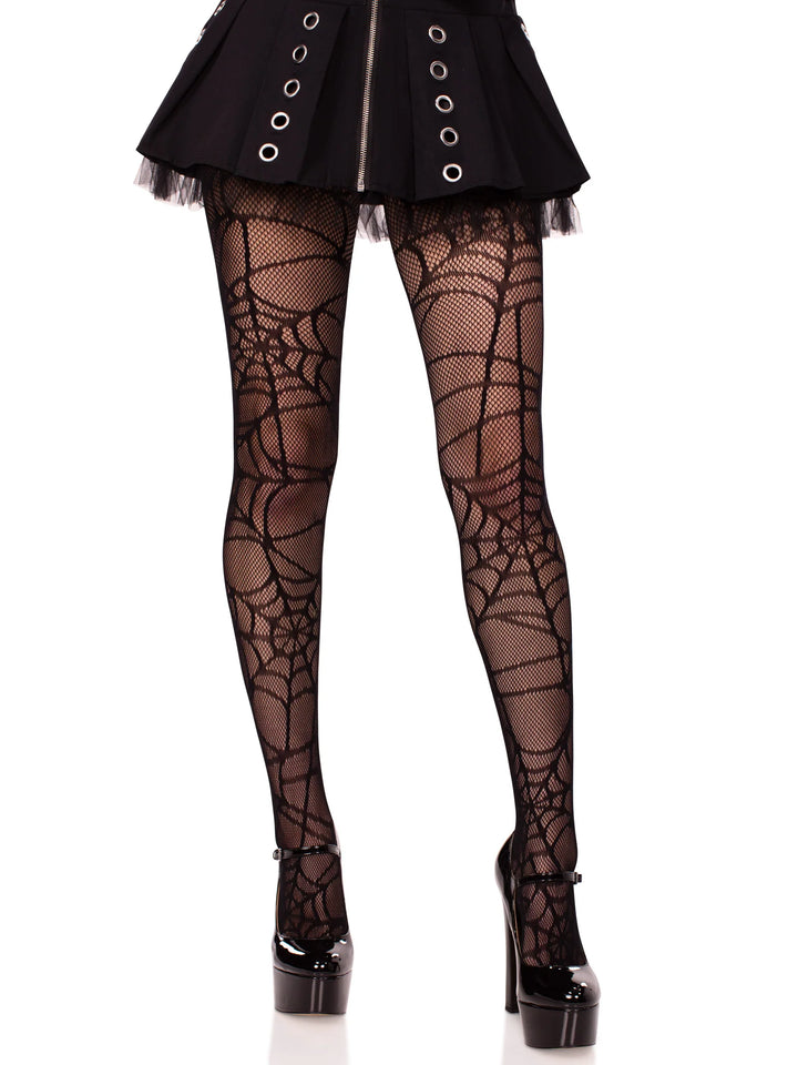 Spiderweb Fishnet Tights