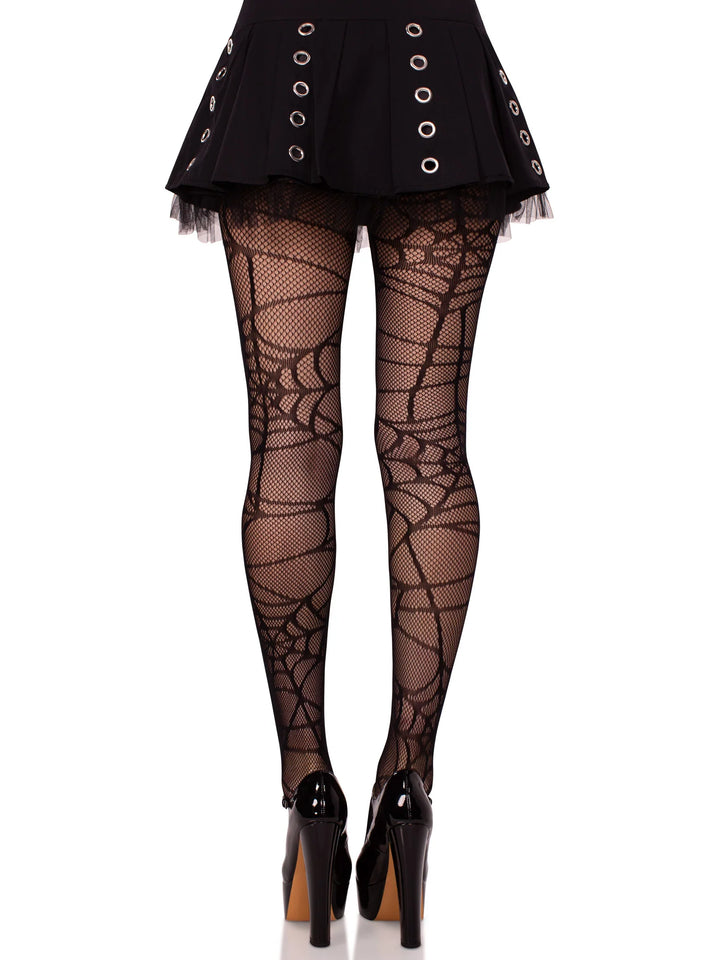 Spiderweb Fishnet Tights