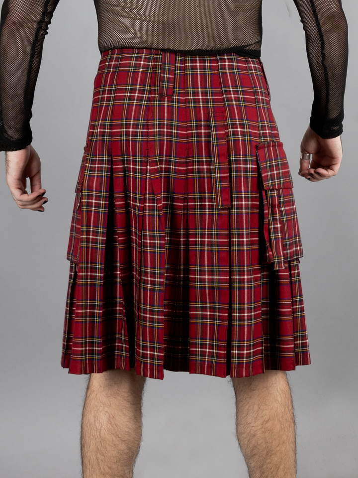 Red Plaid Kilt