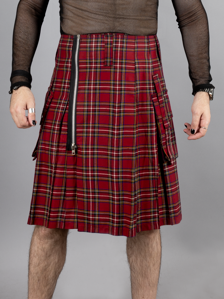 Red Plaid Kilt