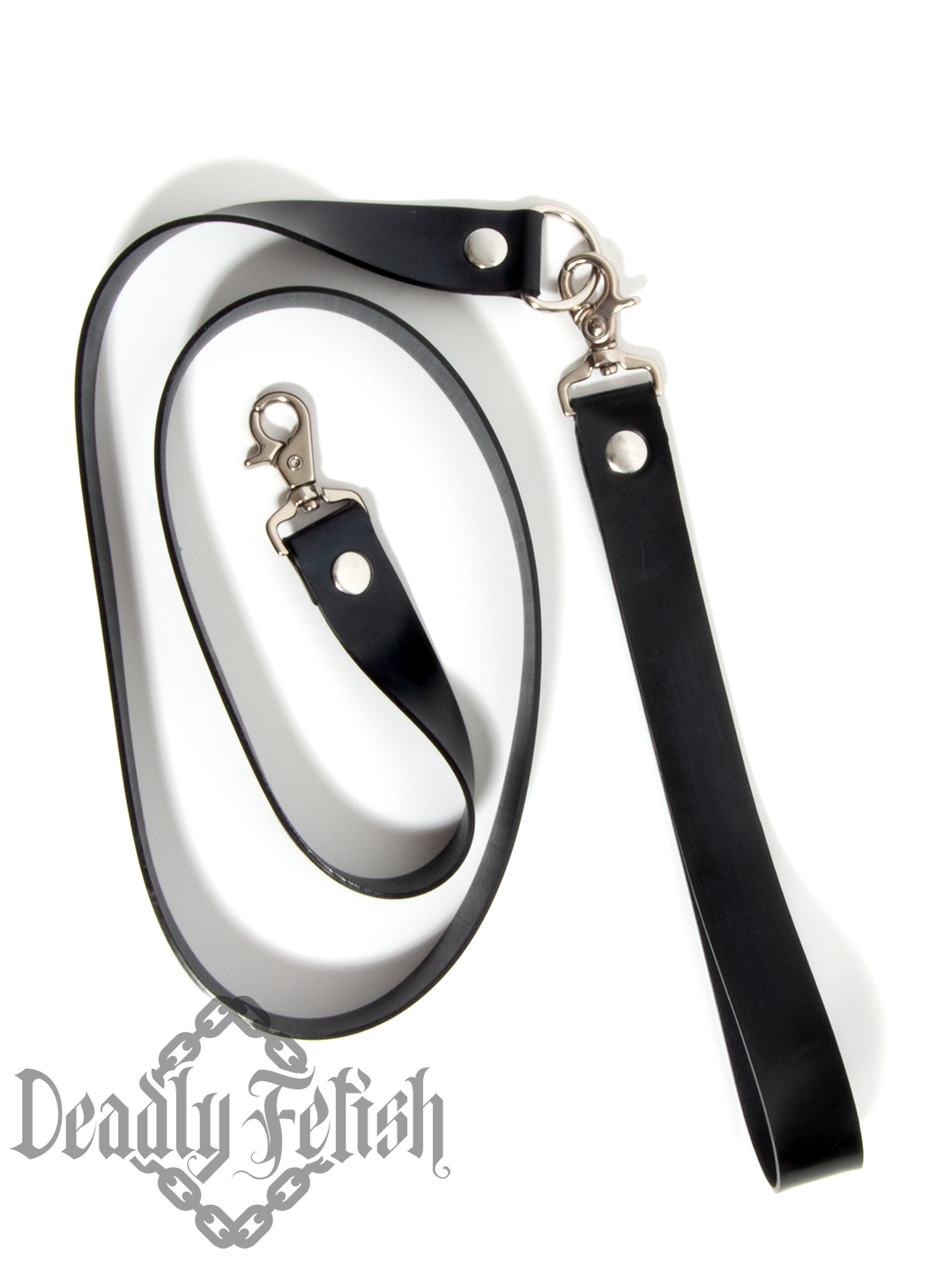 Deadly Fetish Latex: Latex Leash