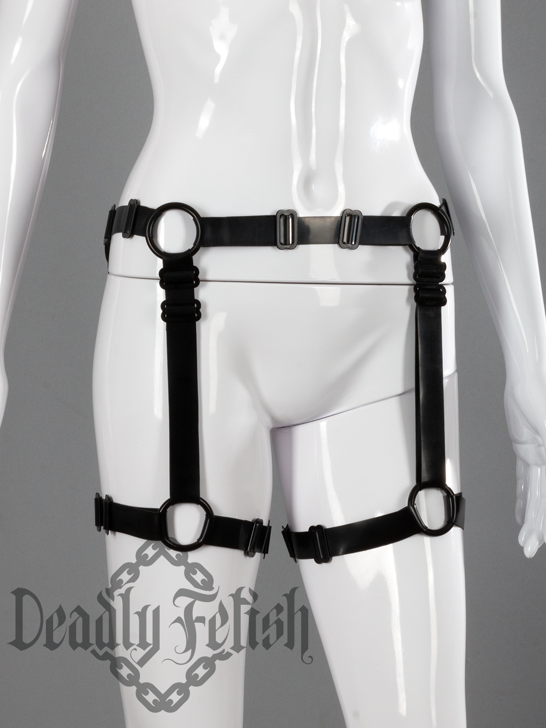 Deadly Fetish Made-to-Order Latex: Basic Harness #02