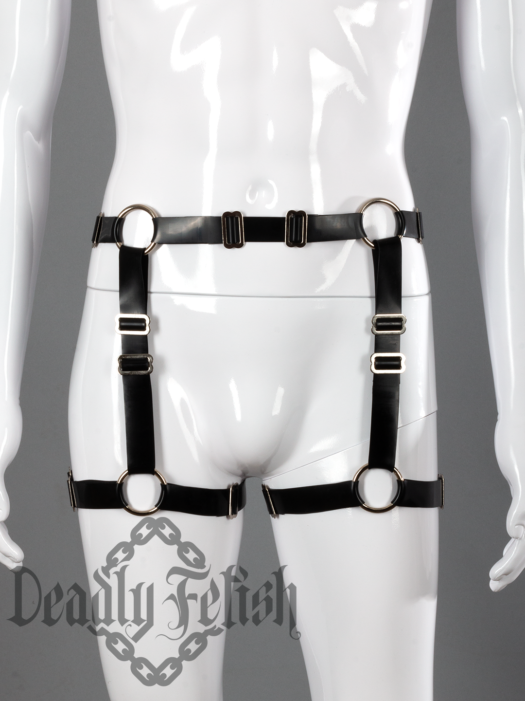 Deadly Fetish Made-to-Order Latex: Basic Harness #02