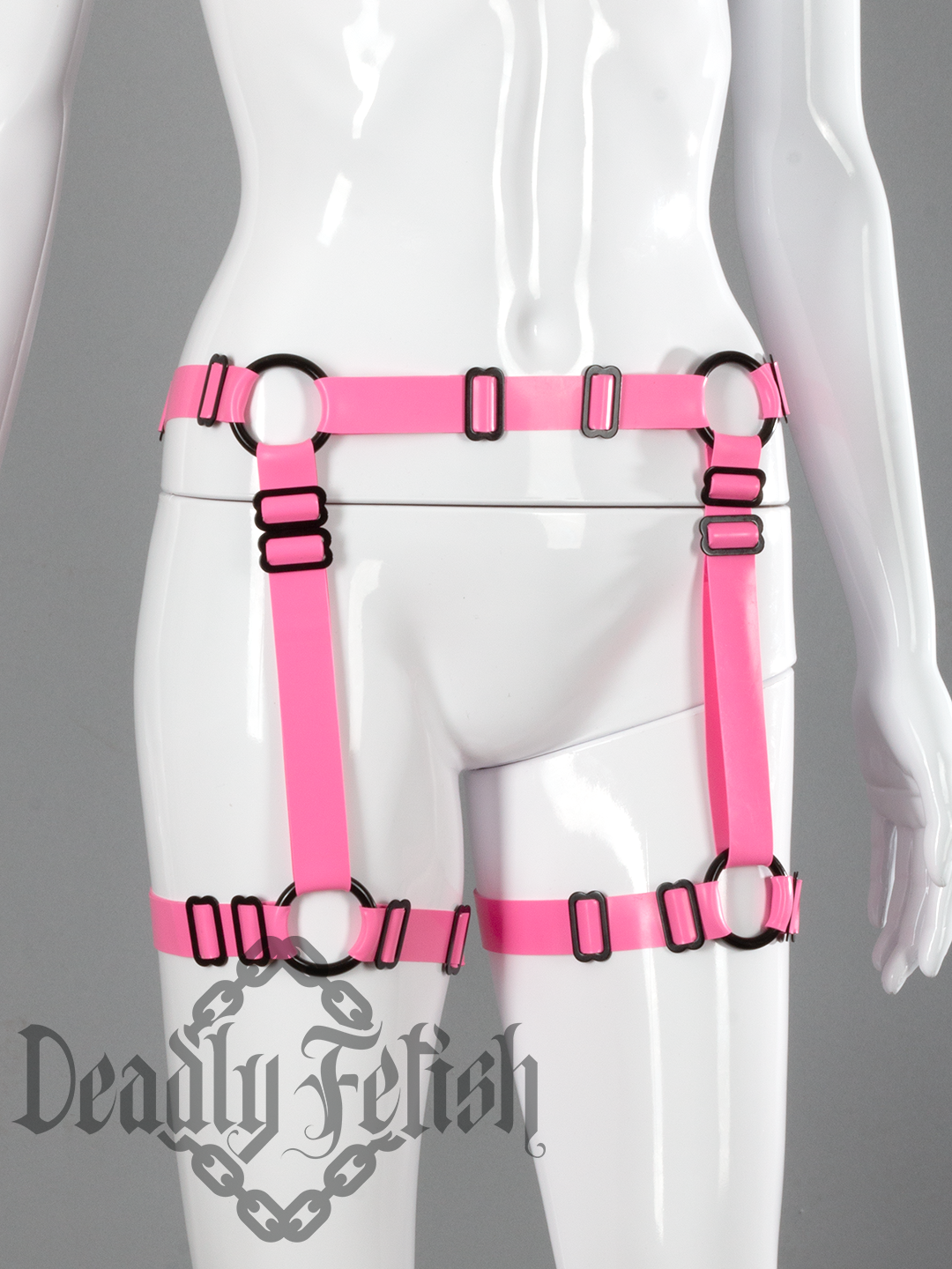 Deadly Fetish Made-to-Order Latex: Basic Harness #02