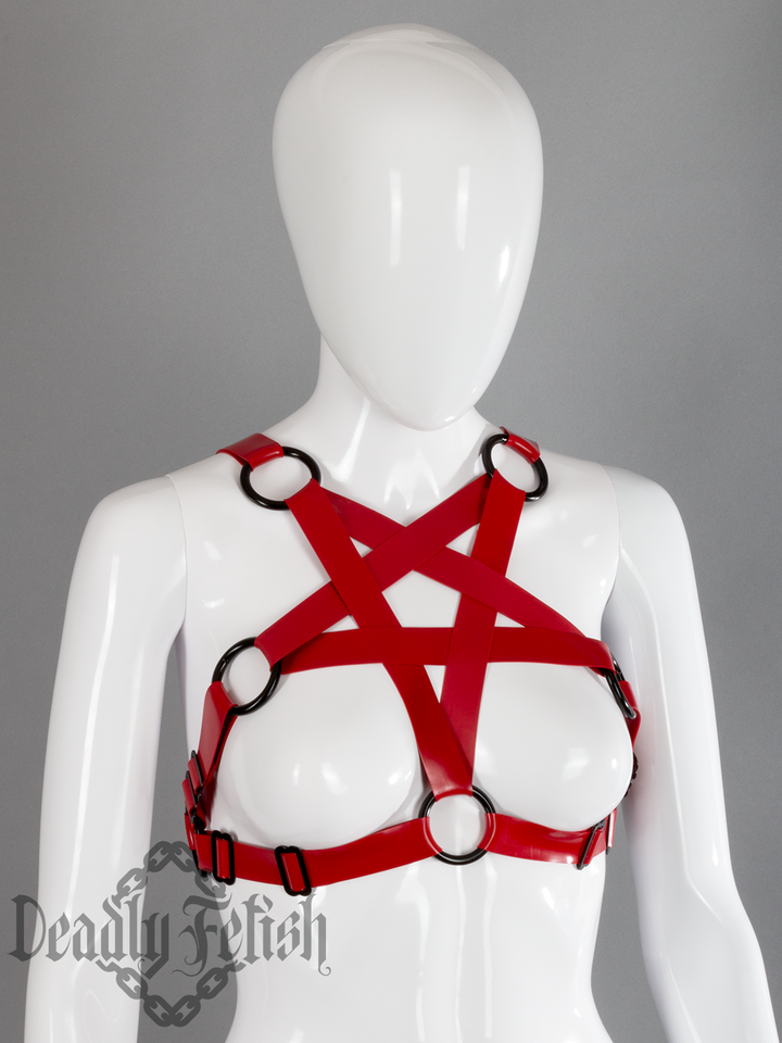 Deadly Fetish Latex: Basic Harness #04