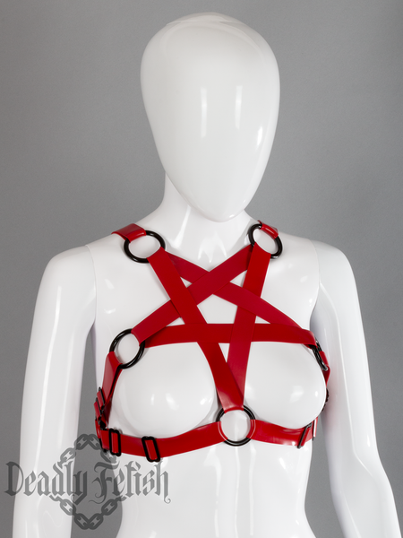 Deadly Fetish Made-to-Order Latex: Basic Harness #04
