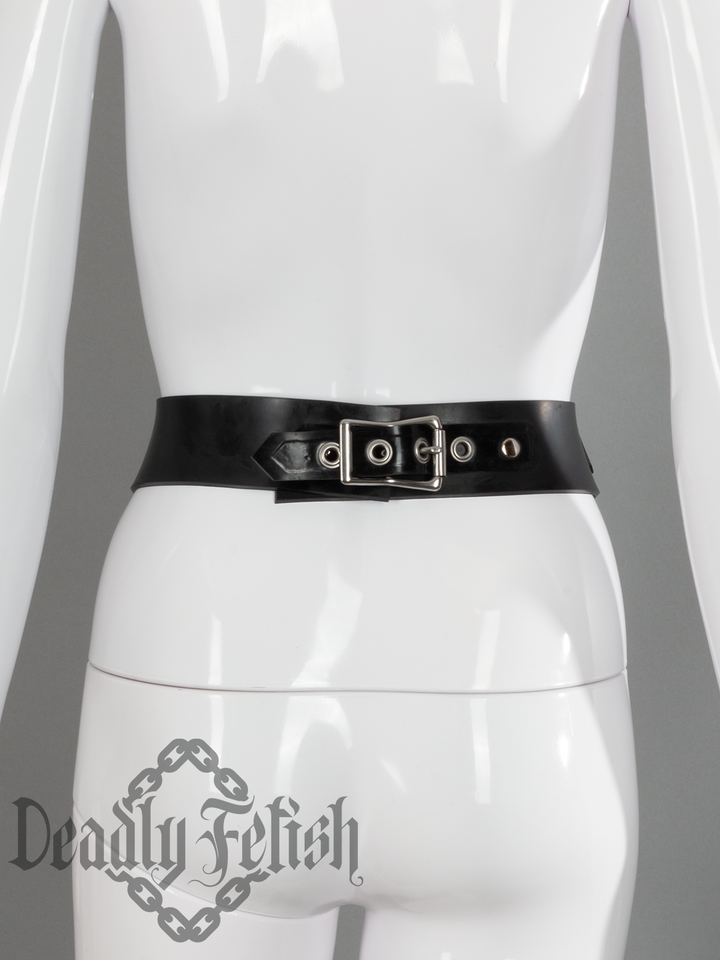 Deadly Fetish Latex: Heavy Latex Bondage Belt