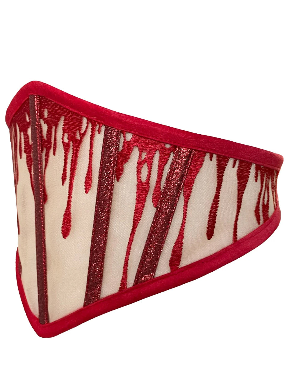 Crimson Corset Belt