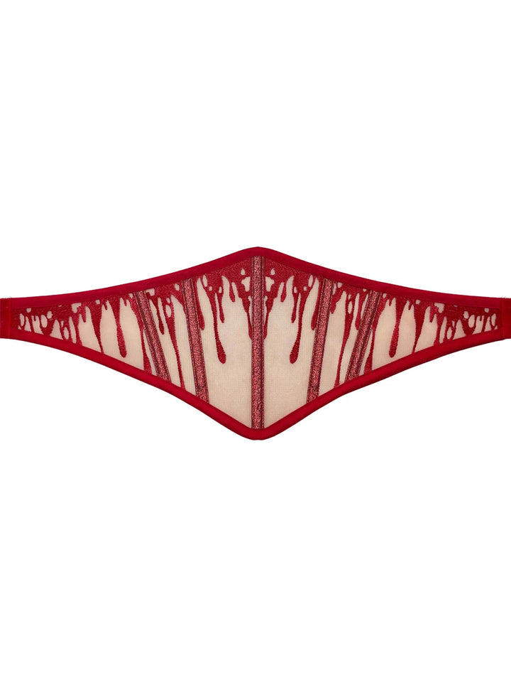 Crimson Corset Belt