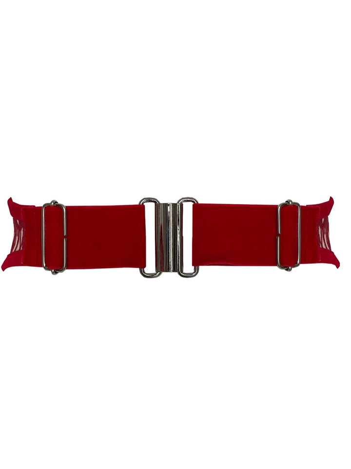 Crimson Corset Belt