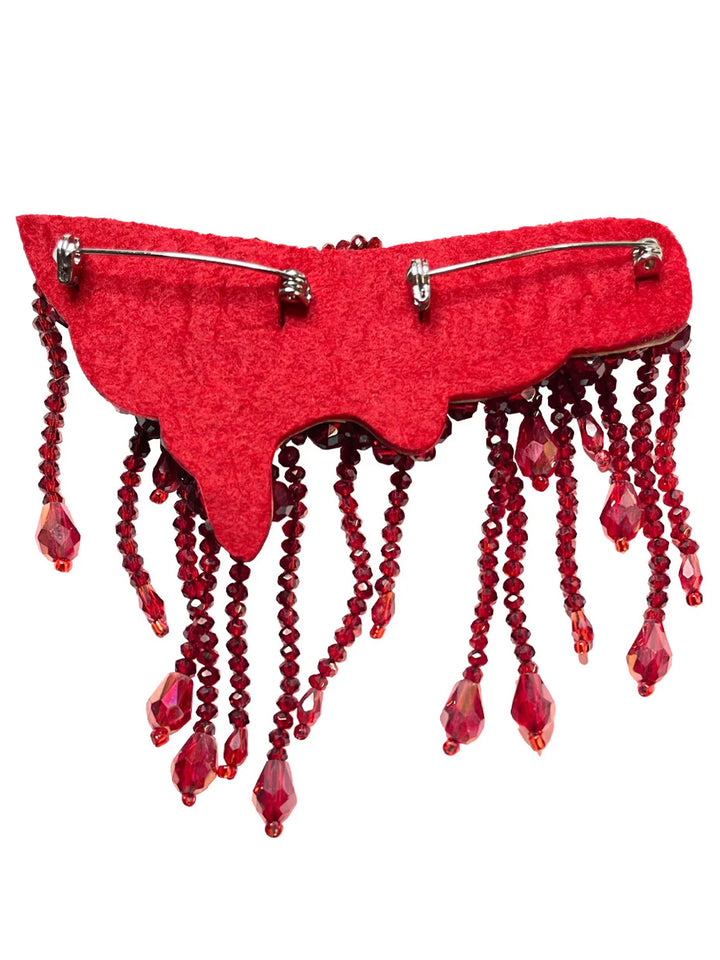 Crimson Wound Brooch