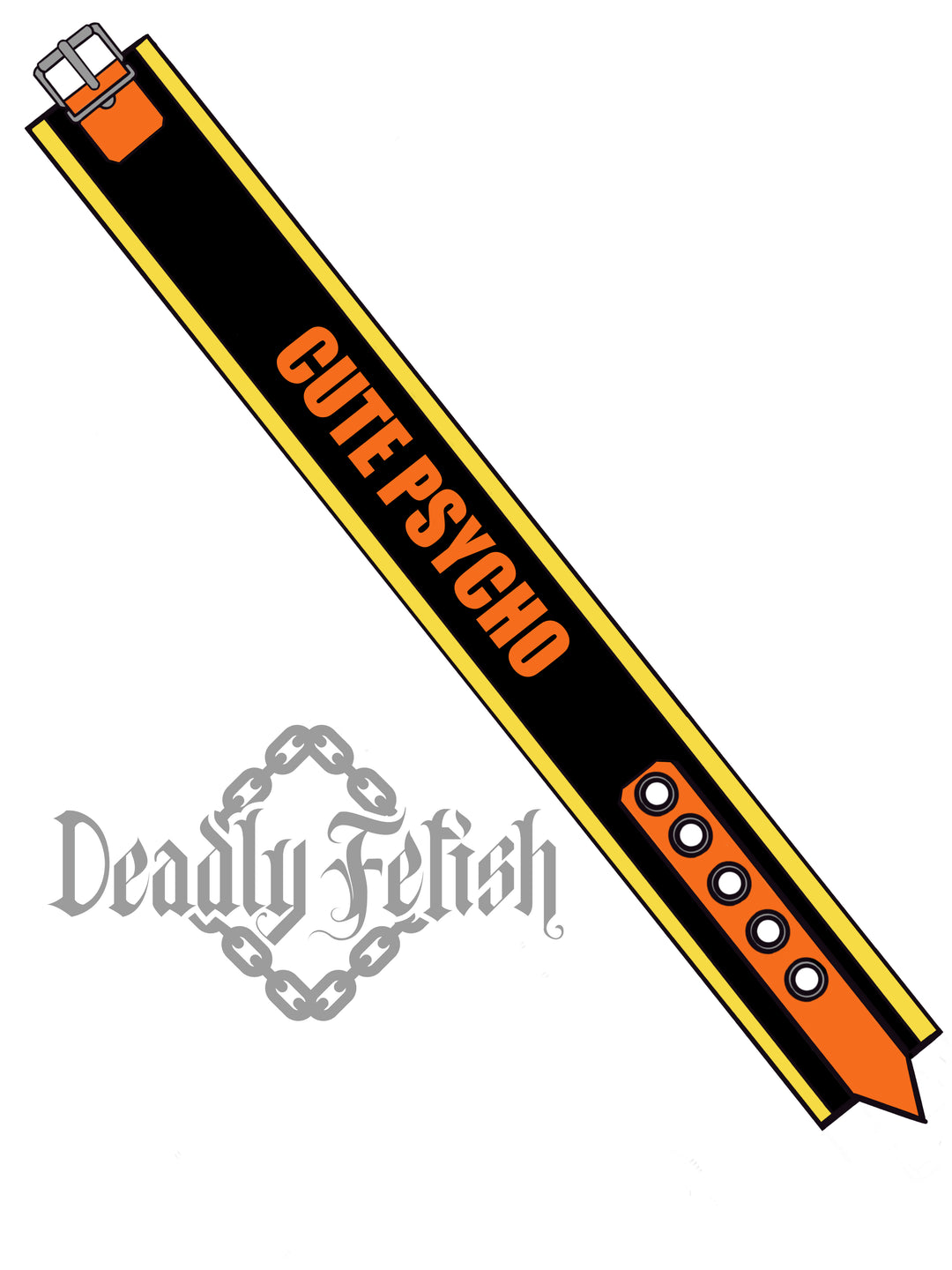 Deadly Fetish Made-To-Order Latex: Collar #01