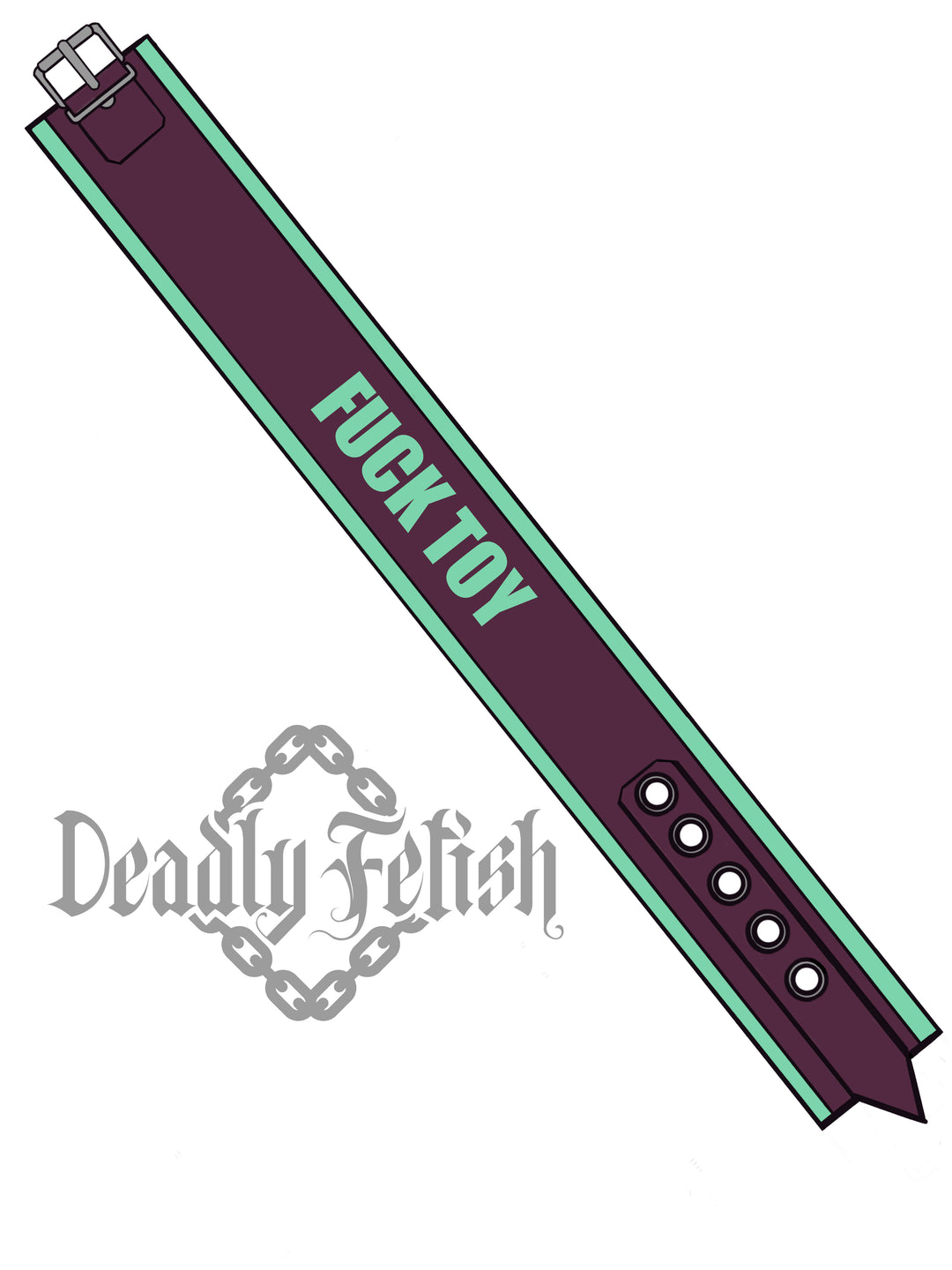 Deadly Fetish Made-To-Order Latex: Collar #01