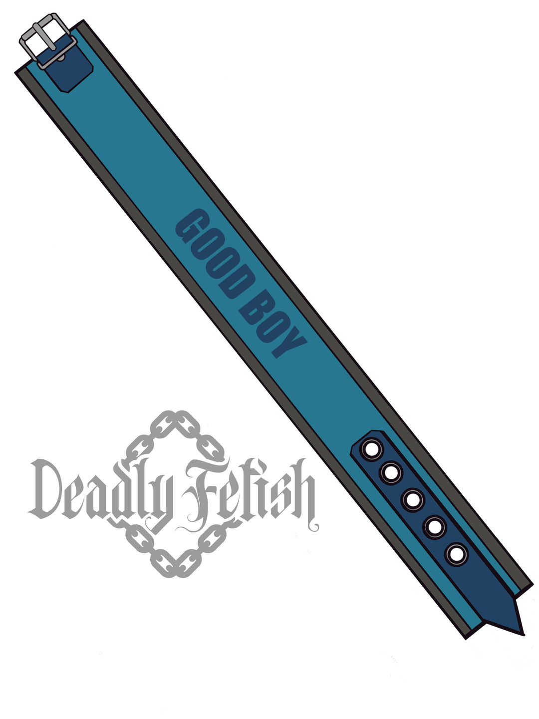 Deadly Fetish Made-To-Order Latex: Collar #01