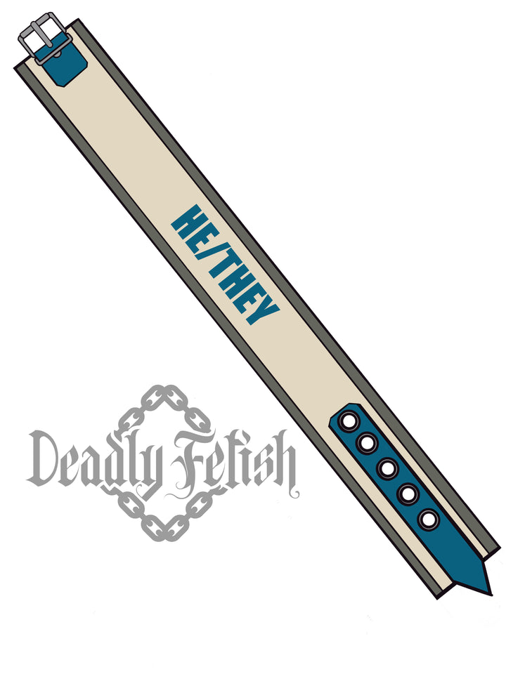 Deadly Fetish Made-To-Order Latex: Collar #01
