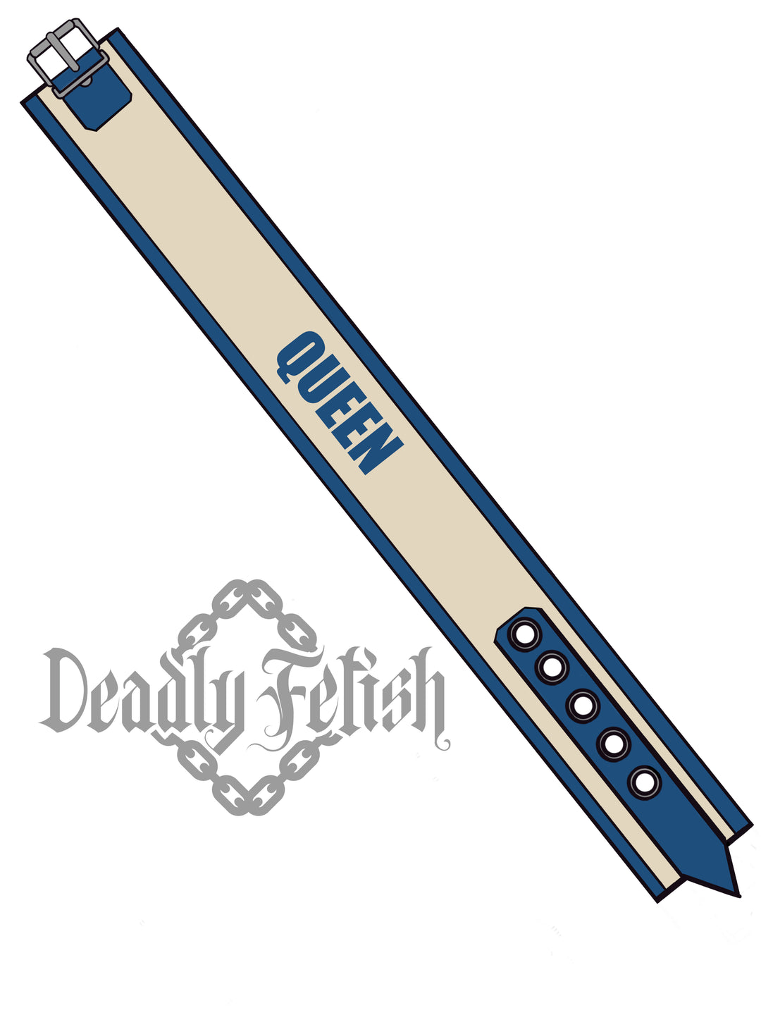 Deadly Fetish Made-To-Order Latex: Collar #01
