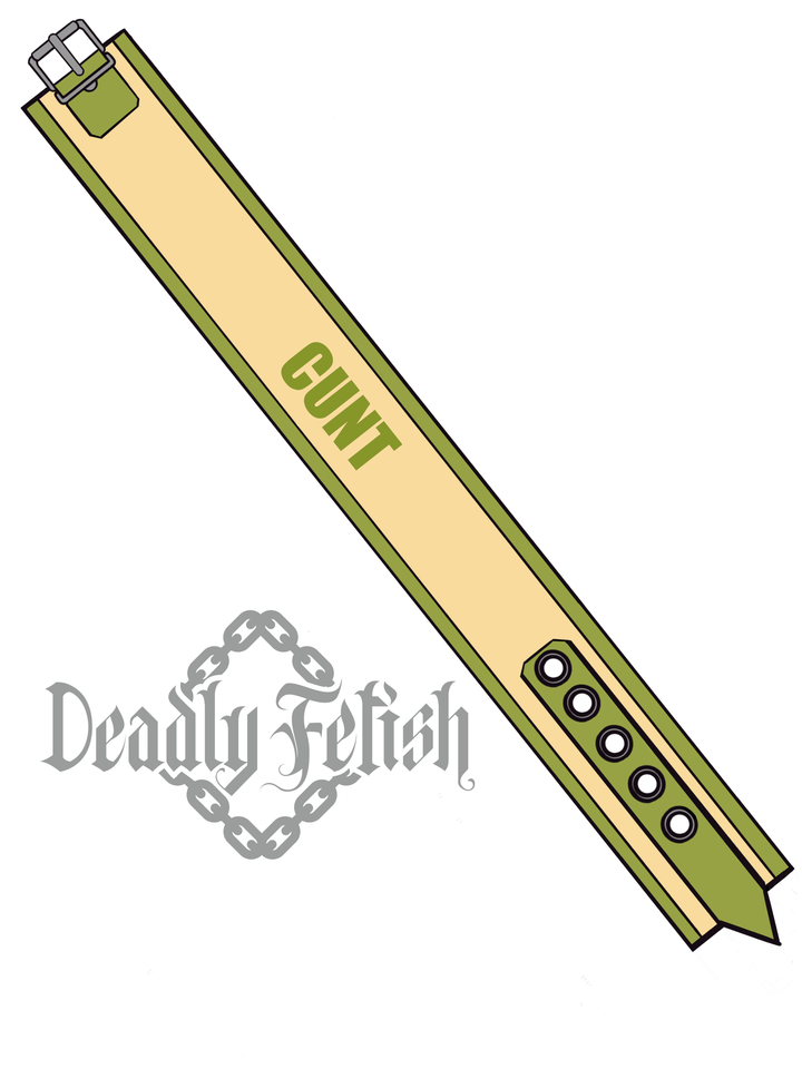 Deadly Fetish Made-To-Order Latex: Collar #01