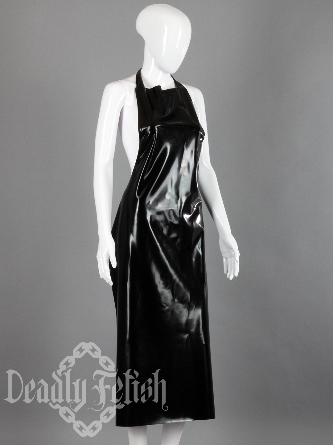 Deadly Fetish Latex: Full Length Apron