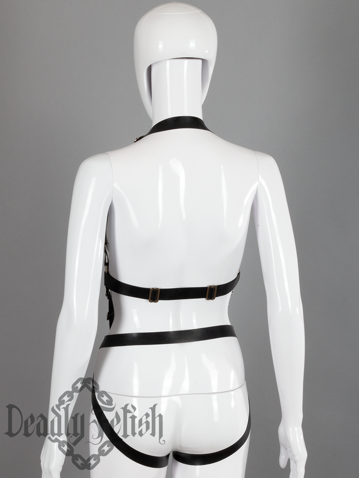 Deadly Fetish Made-to-Order Latex: Basic Harness #15