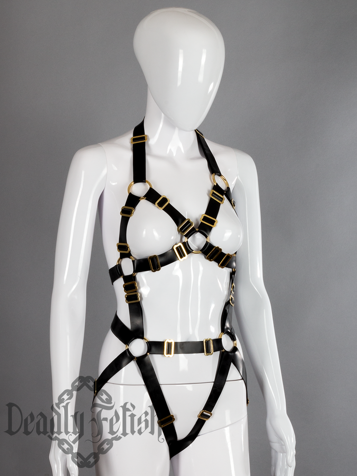 Deadly Fetish Made-to-Order Latex: Basic Harness #15