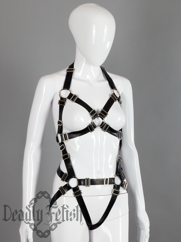 Deadly Fetish Made-to-Order Latex: Basic Harness #15