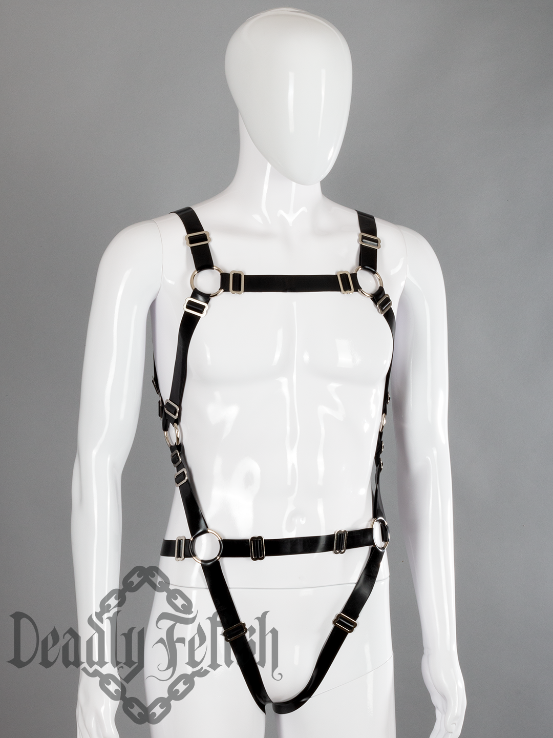 Deadly Fetish Made-to-Order Latex: Basic Harness #25