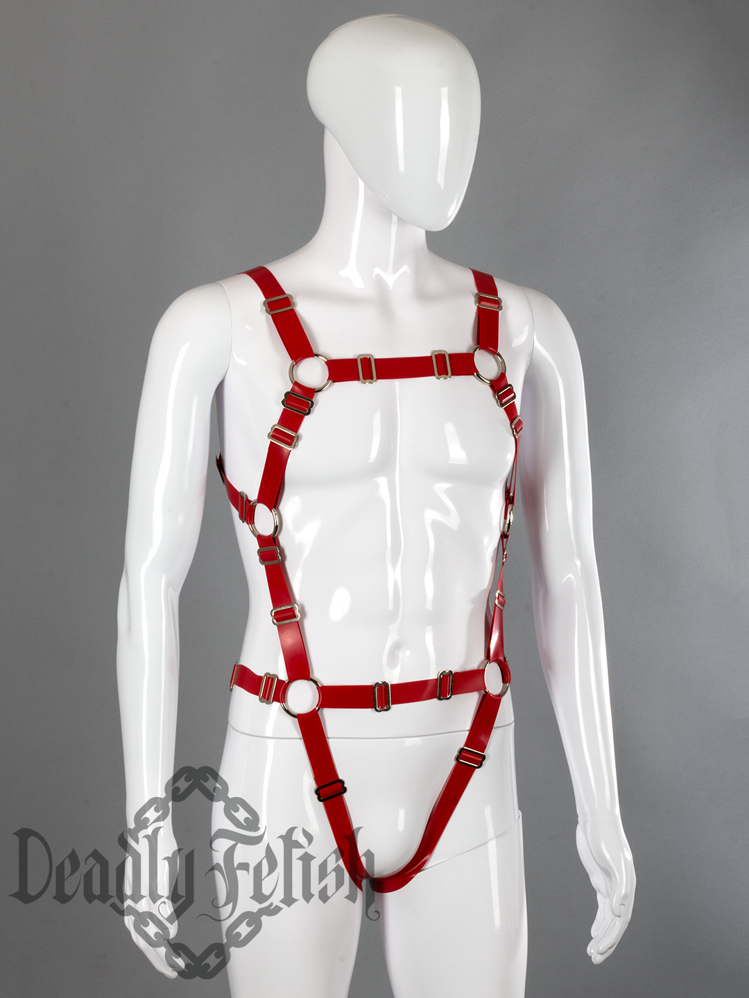 Deadly Fetish Latex: Basic Harness #25