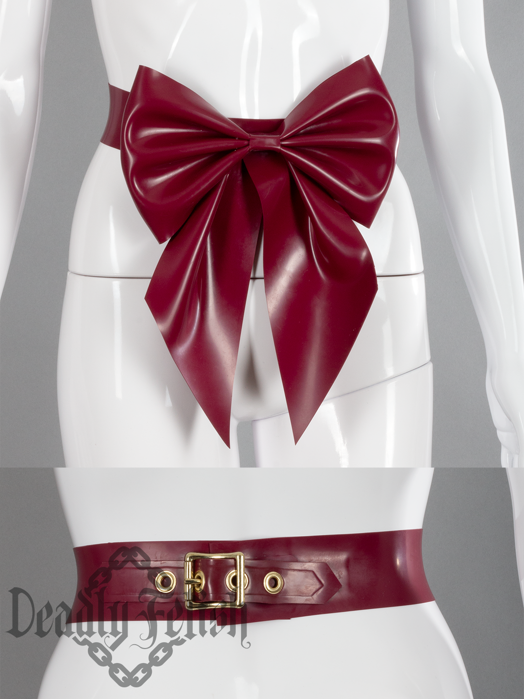 Deadly Fetish Latex: Bow Belt