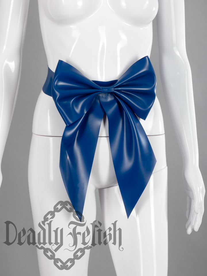 Deadly Fetish Made-To-Order Latex: Bow Belt