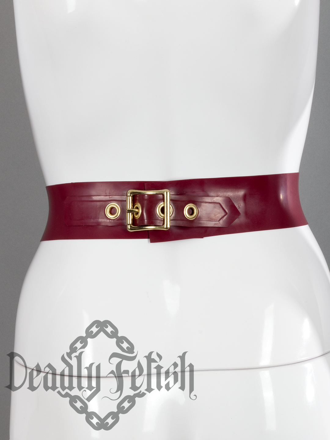 Deadly Fetish Made-To-Order Latex: Bow Belt