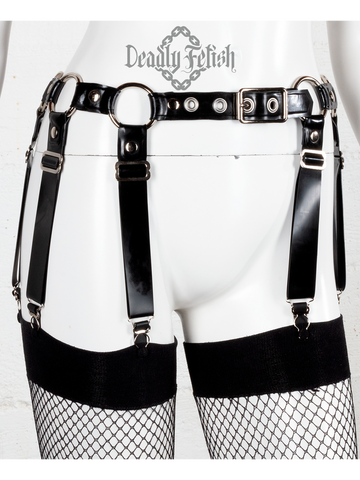 Deadly Fetish Latex: Garter Belt #77
