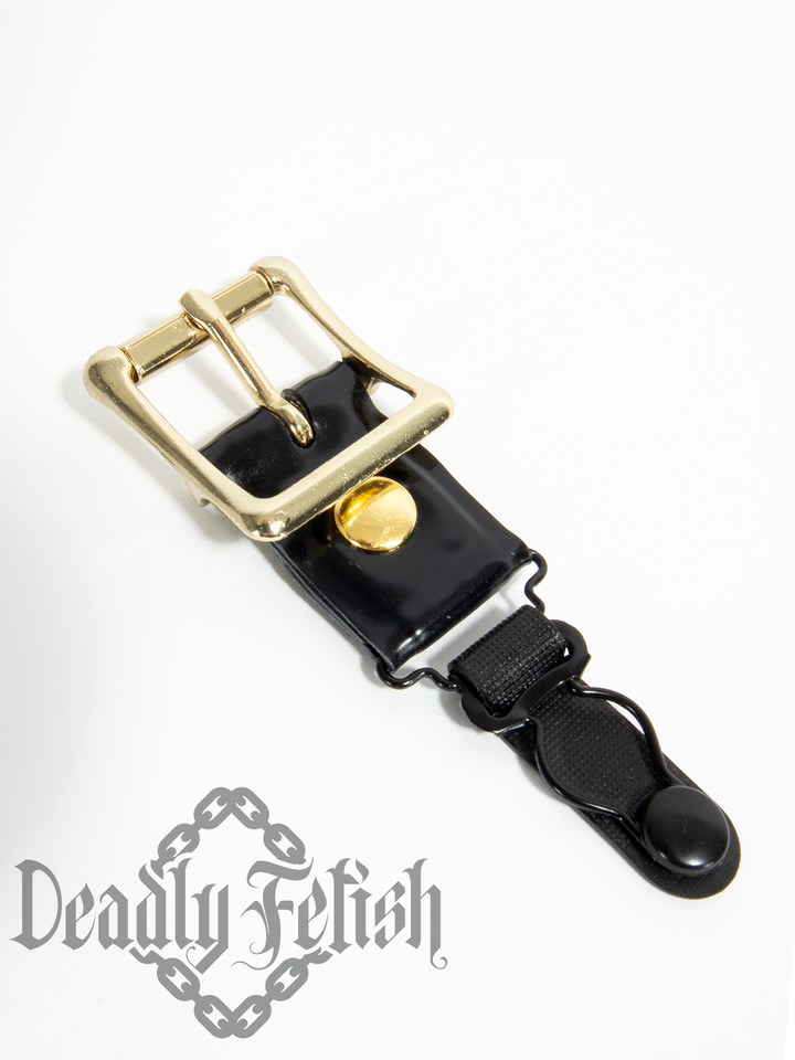 Deadly Fetish Latex: Harness Addition #03 Buckle Garter Clip