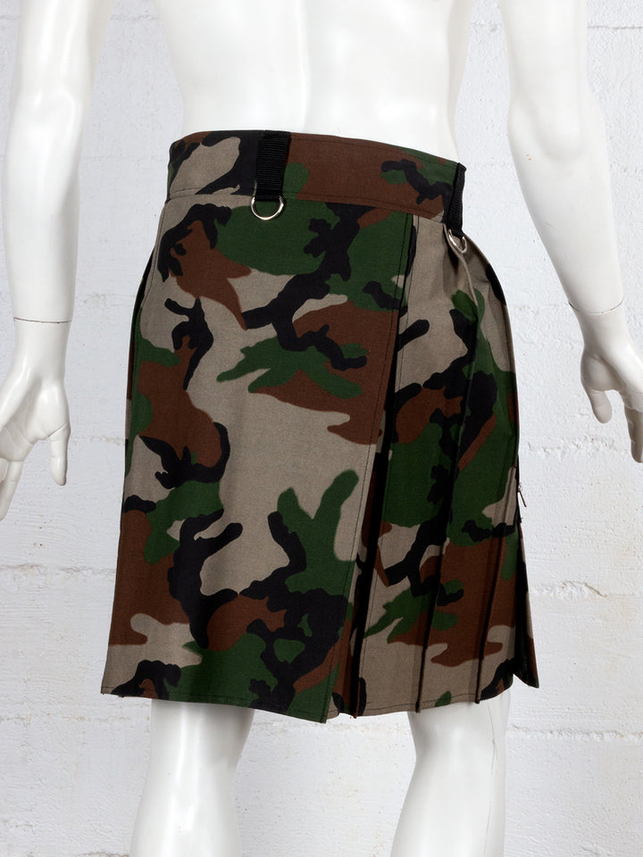 Non-Pleated Camo Kilt