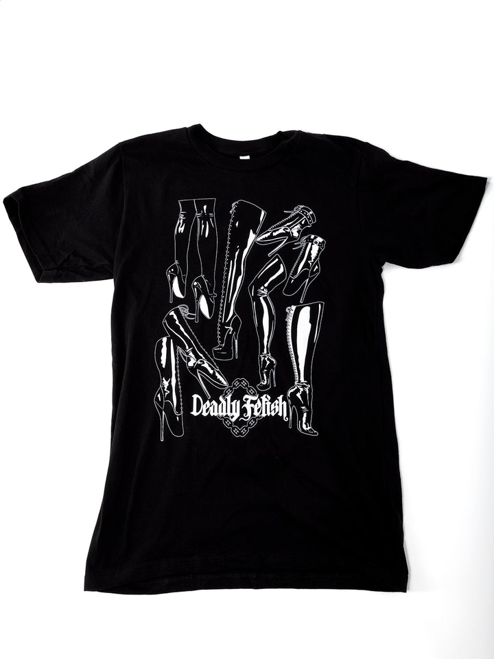 Deadly Fetish Foot Fetish T-Shirt