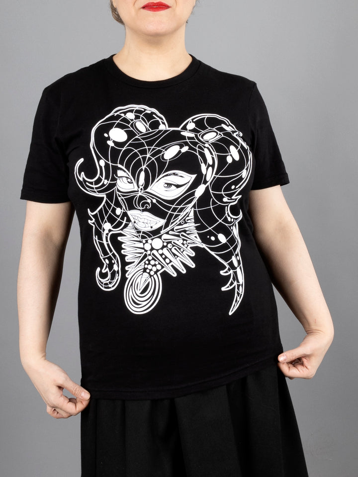 Deadly Fetish Spiked Rubberdoll T-Shirt