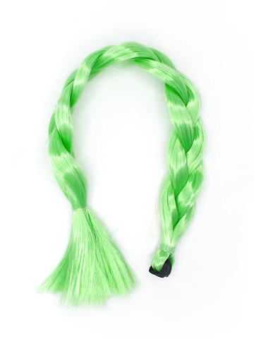 Silky Hair Pieces For Latex Hoods with Magnet
