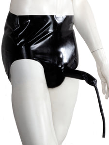 Men's Moulded Latex Flushing Brief