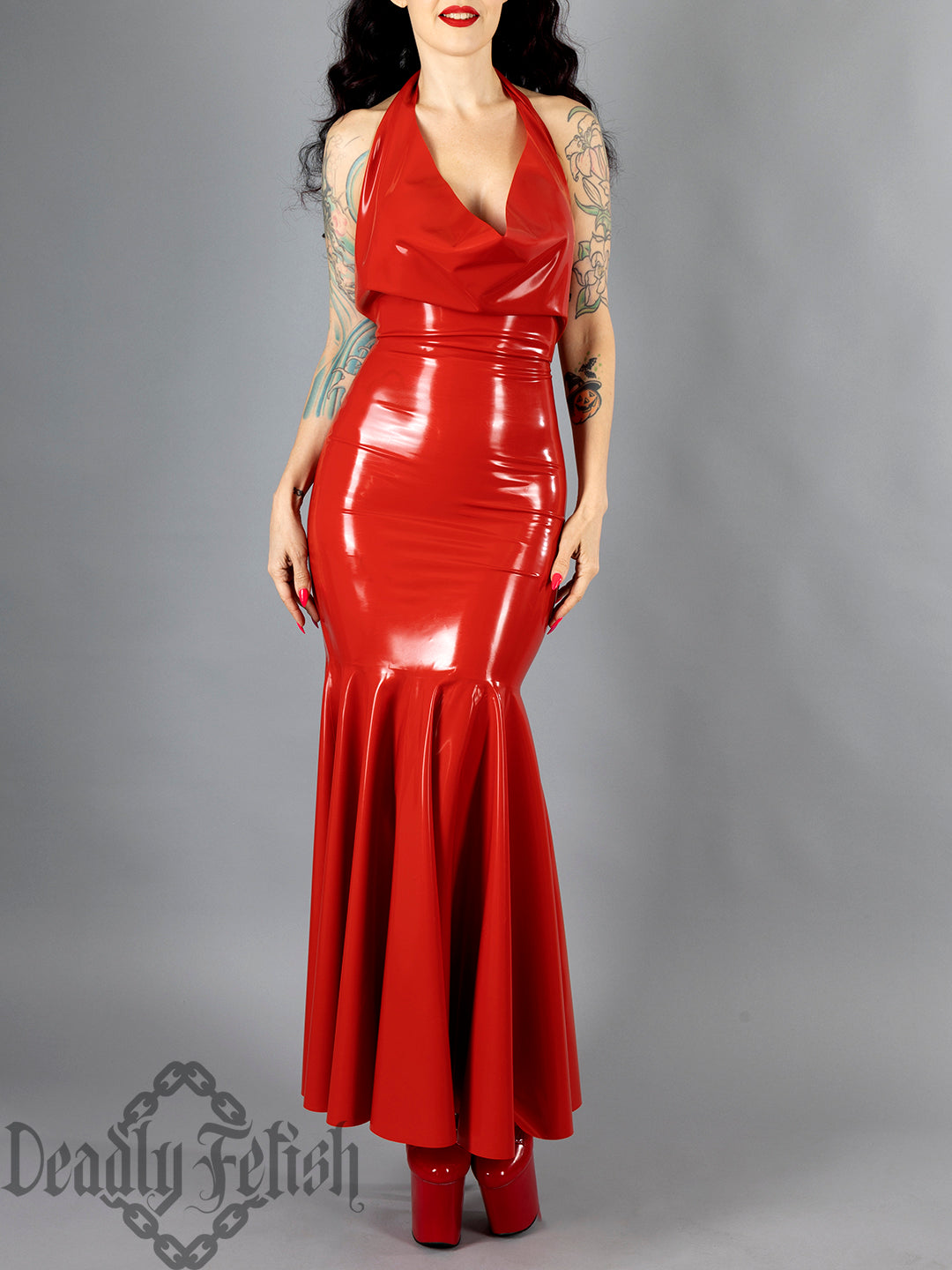 Feminine Latex Dresses Deadly Couture Inc. Feminine Latex Dresses Deadly Couture Inc.