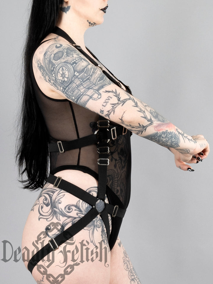 Deadly Fetish Fabric: Elastic Harness #15