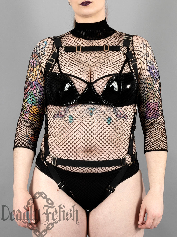 Deadly Fetish Fabric: Elastic Harness #25