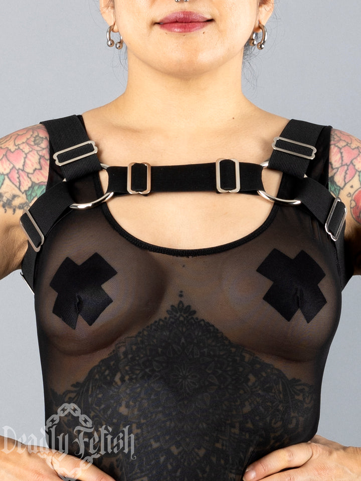 Deadly Fetish Fabric: Elastic Harness #26