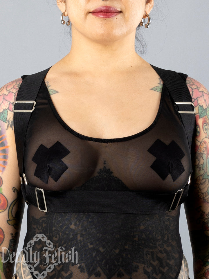 Deadly Fetish Fabric: Elastic Harness #27