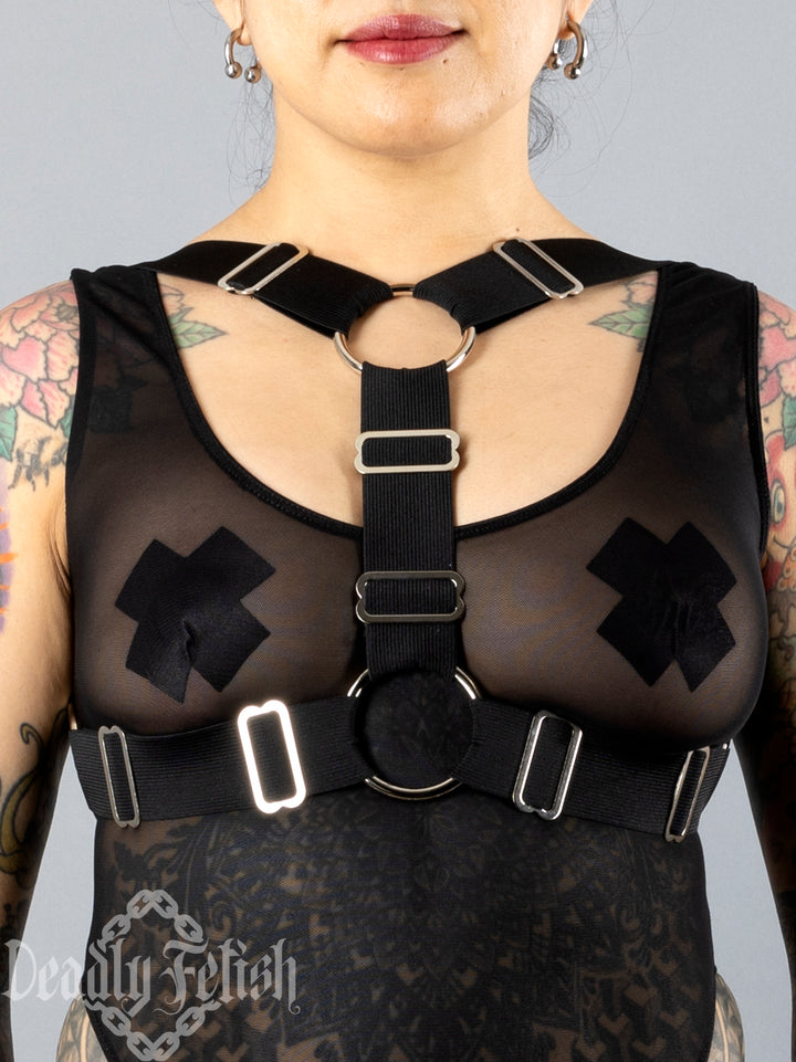 Deadly Fetish Fabric: Elastic Harness #27