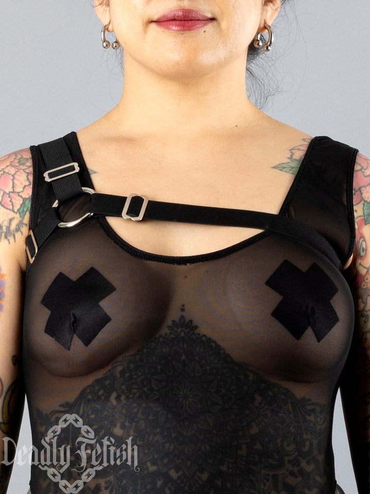 Deadly Fetish Fabric: Elastic Harness #29