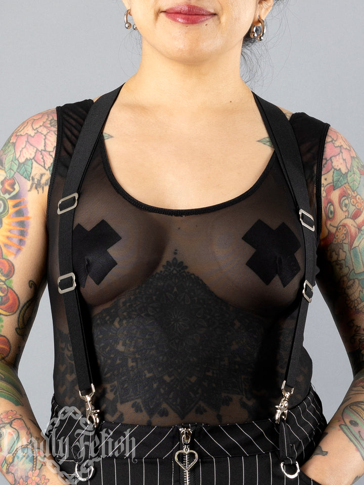 Deadly Fetish Fabric: Elastic Harness #30